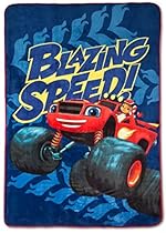 Nickelodeon Blaze Fast Track Fleece 62