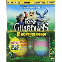 Rise of the Guardians - Limited Edition Easter Gift Pack (Blu-ray / DVD / Digital Copy + 2 Hopping Toy Eggs)
