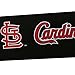 Fremont Die Pack of 2 MLB St. Louis Cardinals Seat Belt Pad - Black