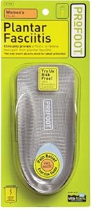 Profoot Plantar Fasciitis Orthotics, Women's, 1 Pair