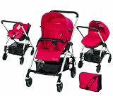 B&eacute;b&eacute; Confort - 19983860 - Poussette Canne - Trio Streety Plus - Intense Red - collection 2012