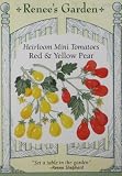 51LvCuHbwML. SL160  Heirloom Mini Red and Yellow Pear Tomato Seeds