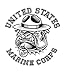 US Marines SGT Carter Bulldog Graphic Officially Licensed Long Sleeve T Shirt
