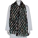 Mens Scarf Accessories Pure Wool Men Gift Handmade In India 11 x 72 inches (wsmf033)