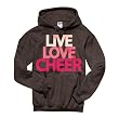 Live Love Cheer Hoodie Sweatshirt