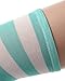 ZANZEA Womens Over Knee Thigh High Socks Long Striped Stocking Blue One Size