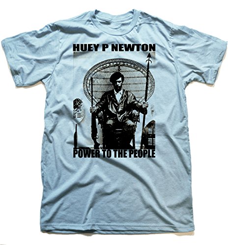 Black History Month T-shirt Huey P Newton Malcolm X Men Cotton Tee