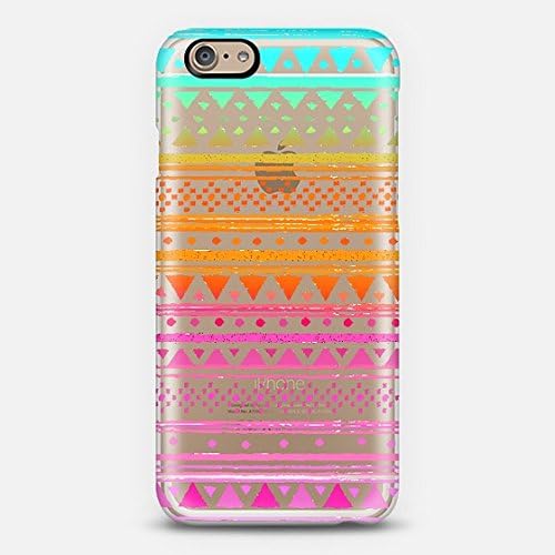 Casetify Tribal Bandana - Crystal Clear iPhone 6 Case (Frosty White)