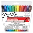 Sharpie Ultra Fine Point Permanent Markers, 12 Colored Markers (37172)
