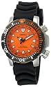 Seiko Men's Automatic Dive Black Urethane Strap Watch #SNM037
