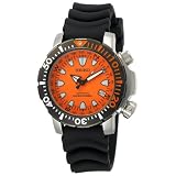 Seiko Mens Automatic Dive Black Urethane Strap Watch #SNM037 by Seiko