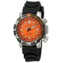 Seiko Men's Automatic Dive Black Urethane Strap Watch #SNM037