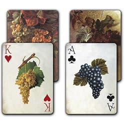 Botanical Grapes - Double Deck Playing Cards