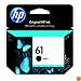 HP 61 Black Ink Cartridge (CH561WN#140)