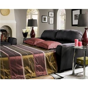 Thornton Onyx Queen Sleeper Sofa by Ashley Furniture