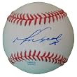 Mike Napoli Autographed ROLB Baseball, Boston Red Sox, Texas Rangers, Proof Photo