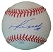 Mike Napoli Autographed ROLB Baseball, Boston Red Sox, Texas Rangers, Proof Photo