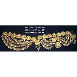 Belt, Brass, Coins & Bells 40"