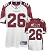 Chris Wells Jersey: Reebok Authentic White #26 Arizona Cardinals Jersey - 54