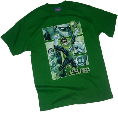  Green Lantern -- Comic Panels -- Justice League Adult T-Shirt