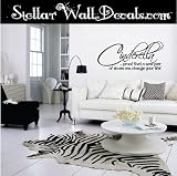 Cinderella- Proof That a New Pair of Shoes Can Change Your Life Child Teen Vinyl Wall Decal Mural Quotes Words Ct014cinderellavii