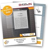 2 x atFoliX FX-Antireflex Antireflective screen protector for Amazon Kindle 3 / III - Anti-glare screen protection! Highest Quality - Made in Germany!