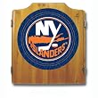 NHL New York Islanders Dart Cabinet includes Darts and Board