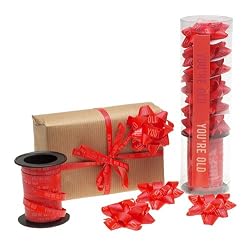 Wrapper's Delight ribbon and bow kit - You're Old