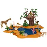 Playmobil - 4827 - Jeu de construction - Poste d'observation et animaux de savanepar Playmobil