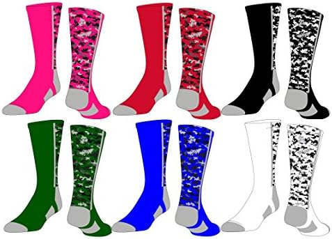 TCK Digital Camo Crew Socks