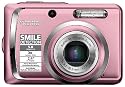 Rollei Compactline 55 Digitalkamera (5 Megapixel, 3-fach opt. Zoom, 6,1 cm (2,4 Zoll) Display) rosa