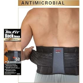 Click here to buy Antimicrobial Back Brace by TruFit.