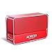 Wireless Speakers,ACLUXS Magicbox Ultra-Portable Bluetooth Speakers for iPhone, iPad Mini, iPad 4/3/2, iTouch, Nexus, Samsung and other Smart Phones and Mp3 Players,Red