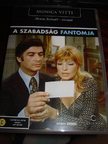 Le Fantome de la liverte / Le Fantôme de la liberté (1974) / REGION 2 PAL DVD European Editon / Has FRENCH and Hungarian sound options / NO ENGLISH sound or subtitles / 99 minutes / Actors: Jean-Claude Brialy, Adolfo Celi, Michel Piccoli, Monica Vitti, Adriana Asti / Writers: Luis Buñuel, Jean-Claude Carrière