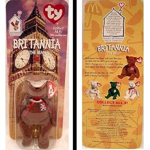 Ty Beanie Britannia Mcdonald Collectible