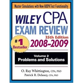 Wiley CPA Examination Review, 2008-2009: Problems and Solutions (Wiley Cpa Examination Review Vol 2: Problems and Solutions)