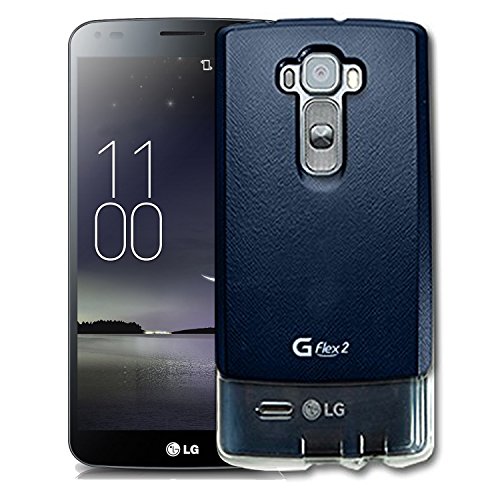 LG G Flex 2 Case, Cellto [Non-Slip] [Perfect Fit] G Flex [2nd Gen] Case Slim **NEW** [Buckle Series] [Thin Fit] [PU Leather] Premium Coated Non Slip Surface with Excellent Grip Flex Case - ECO-Friendly Packaging - Slim Case for G Flex 2 (2015) - Navy