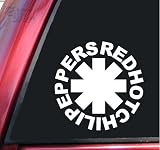 Red Hot Chili Peppers Vinyl Decal Sticker - White