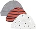 Carter's Baby Boys' 3 Pack Caps (Baby) - Navy