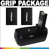 Polaroid Premium Package: Polaroid Performance Battery Grip For Nikon D40,  ....