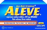 Aleve All Day Strong Pain Reliever/Fever Reducer Gelcaps,
