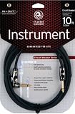 Planet Waves Circuit Breaker Instrument Cable, Right-Angle, 10 feet