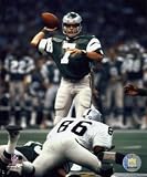 Ron Jaworski Philadelphia Eagles 8x10 Photo (Green Jersey, Ready To Pass)