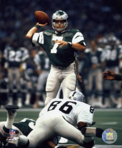 Ron Jaworski Philadelphia Eagles 8x10 Photo (Green Jersey, Ready To Pass)