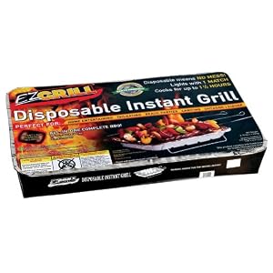 EZ Grill 4831 Portable Disposable Barbeque, Regular by 