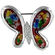 Spotted Red Butterfly Animal Brooches Pin