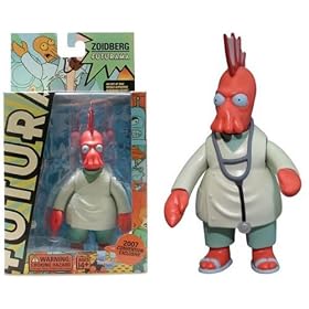 Futurama Doctor Zoidberg Comic Con 2007 Exclusive Figure