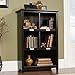 Sauder Edge Water Bookcase, Estate Black finish