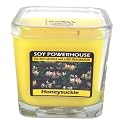 Honeysuckle Soy Candle- Yellow