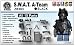 SWAT Team Gear Pack in Black (15 Pieces) - LEGO Compatible Minifigure Pieces
